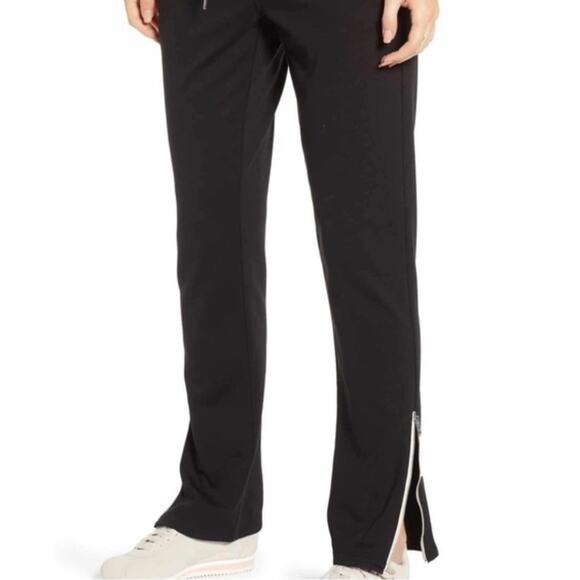 Paige Francesco Drawstring Black Jogger Pants Size Small - Picture 5 of 14